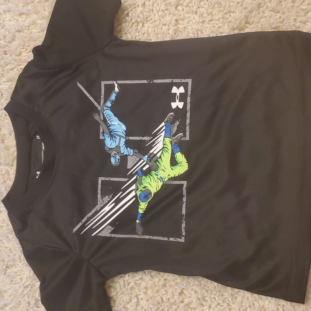 Under‎ Armour Baseball Graphic T Shirt Boys Size 2T